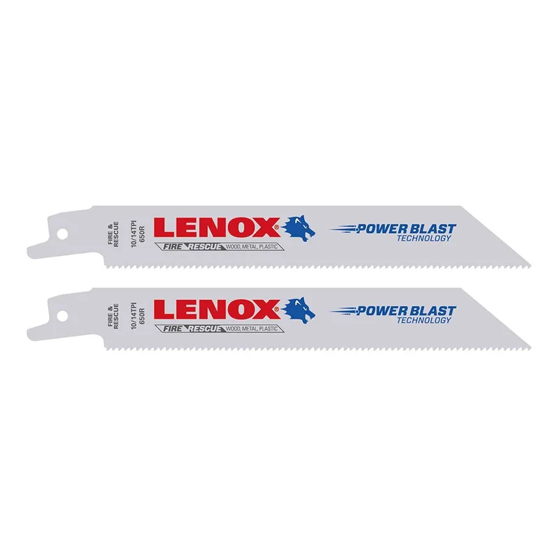 6"X10/14TPI BI-METAL 2 PACK
