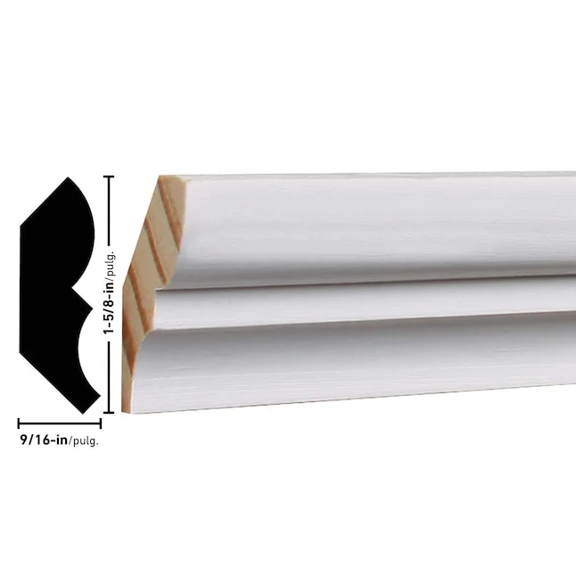 9/16 X 1-5/8 BED MOLDING