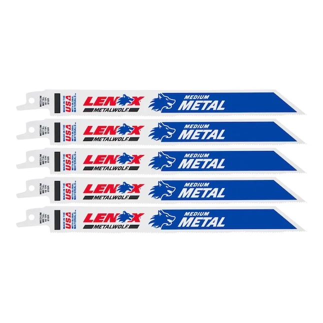 8" X 18TPI BI-METAL RECIPROCATING 5 PACK
