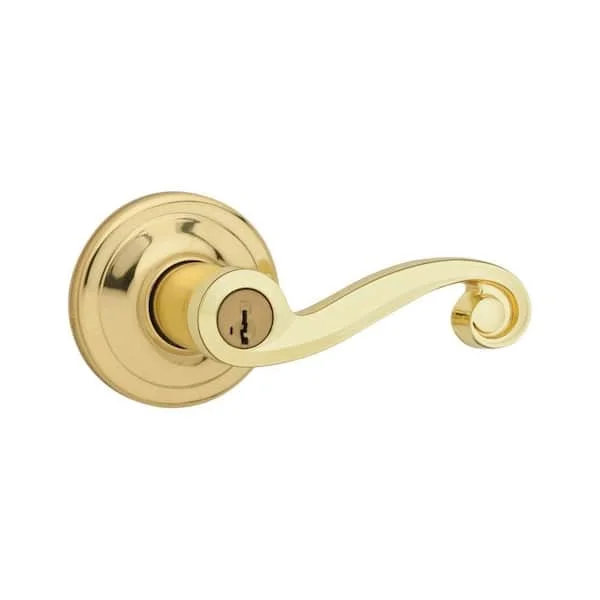 ENTRY LOCK LEFT BRASS LIDO