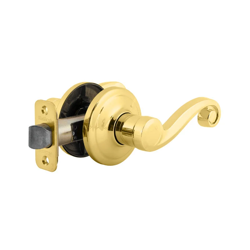 PASSAGE LOCK LEFT BRASS LIDO