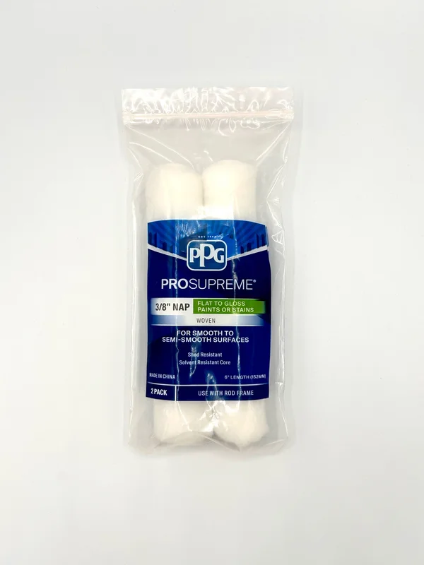 6X3/8 WHITE WOVEN 2PK