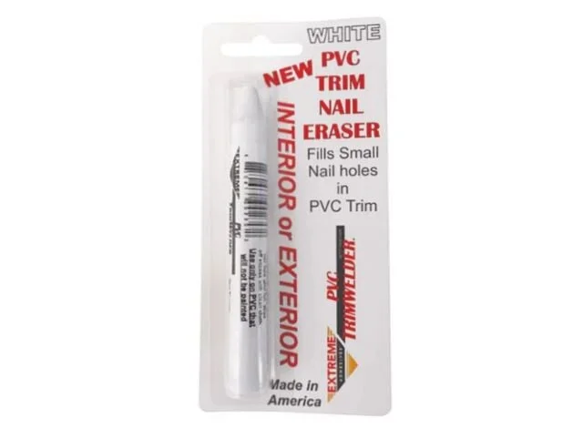 WHITE PVC NAIL ERASER