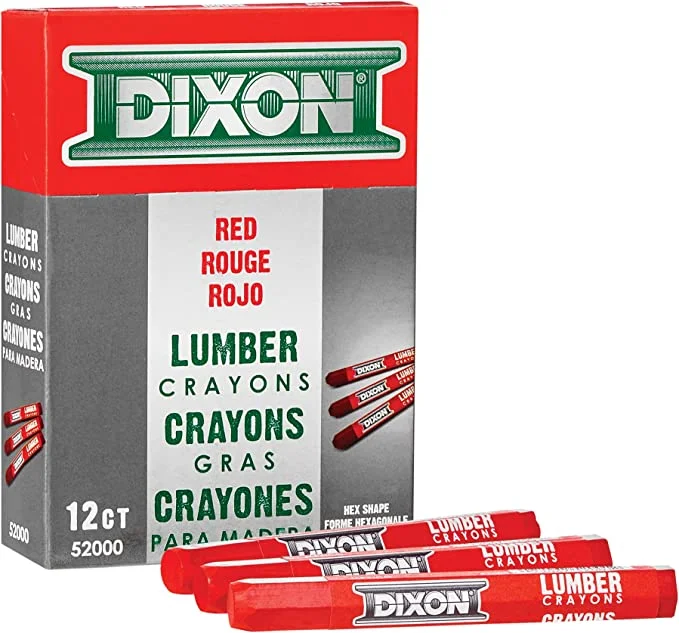 RED LUMBER CRAYON