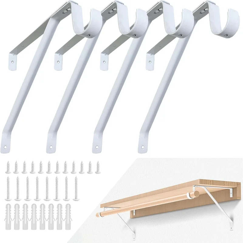 HD ROD SUPPORTS SHELF / CLOSET