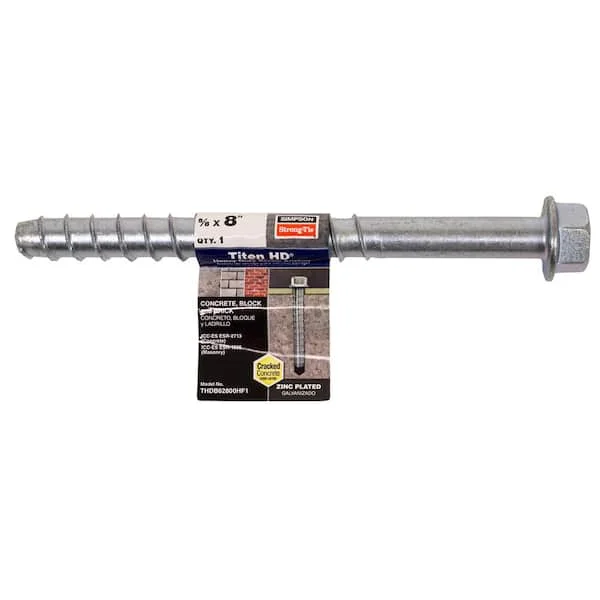 TITEN SCREW 5/8 X 8 MG