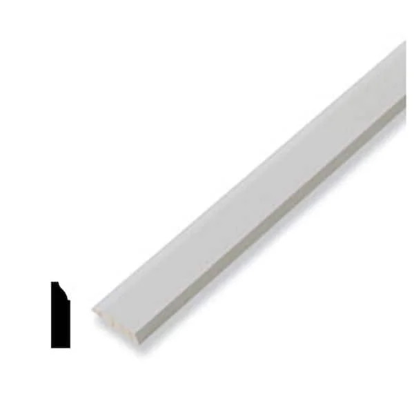 3/8"X1-5/8" STOP CLAMSHELL FINGER JOINTED PRIMED