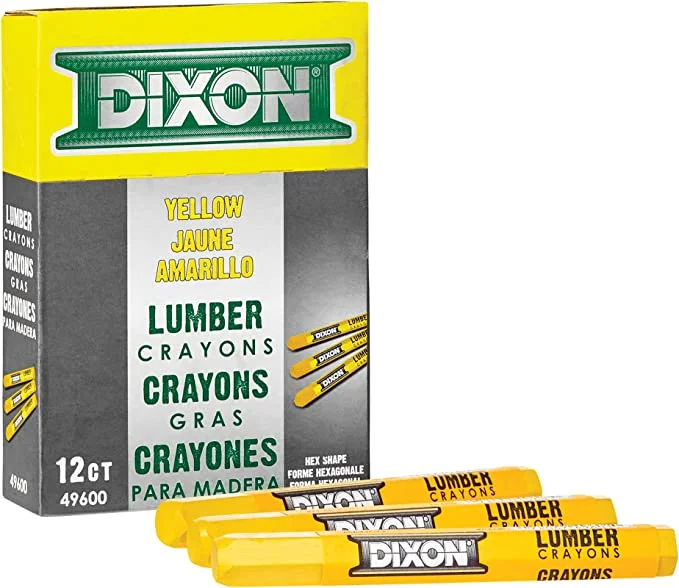 YELLOW LUMBER CRAYONS