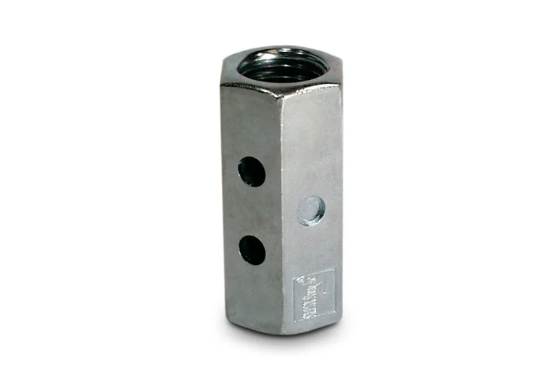 Simpson Strong-Tie CNW3/4-5/8 CNW 3/4 in. to 5/8 in. Coupler Nut with Witness® Hole