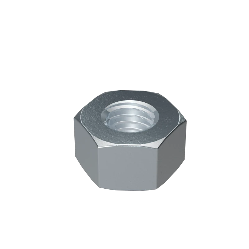 Simpson Strong-Tie NUT1-1/8-ZP Zinc-Plated Hex Nut for 1-1/8 in. Rod