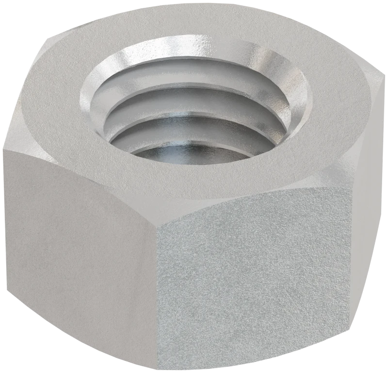 Simpson Strong-Tie NUT1/2-HDG Hot-Dip Galvanized Hex Nut for 1/2 in. Rod