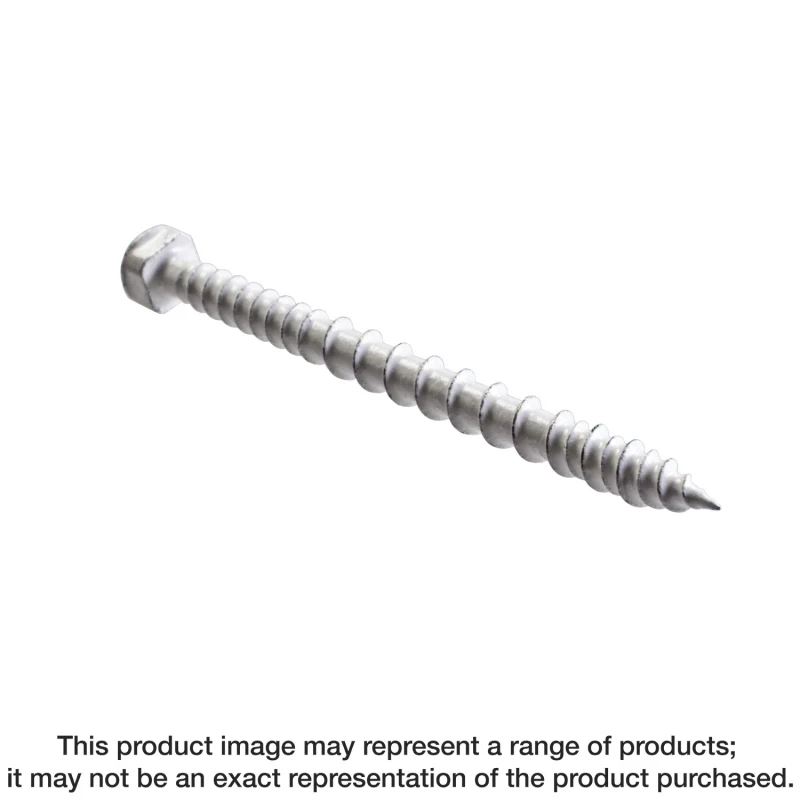 Simpson Strong-Tie TSV214R70WH01 PVC Trim-Board Screw — #8 x 2-1/4 in. T-20 6-Lobe, Exterior-Grade Coating, White (70-Qty)
