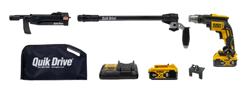 Simpson Strong-Tie PRO300SG2DC2K Quik Drive® Cordless PRO300SG2 Decking System w/ DeWalt® 2000 RPM Screwdriver Motor