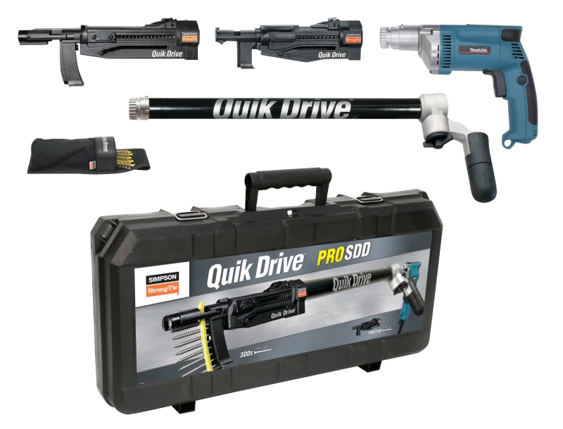 Simpson Strong-Tie PROSDDM25K Quik Drive® PROSDD Multi-Purpose Combo System w/ Makita® 2500 RPM Screwdriver Motor