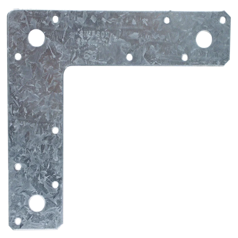 Simpson Strong-Tie 66L 6 in. x 6 in. 14-Gauge Galvanized L Strap