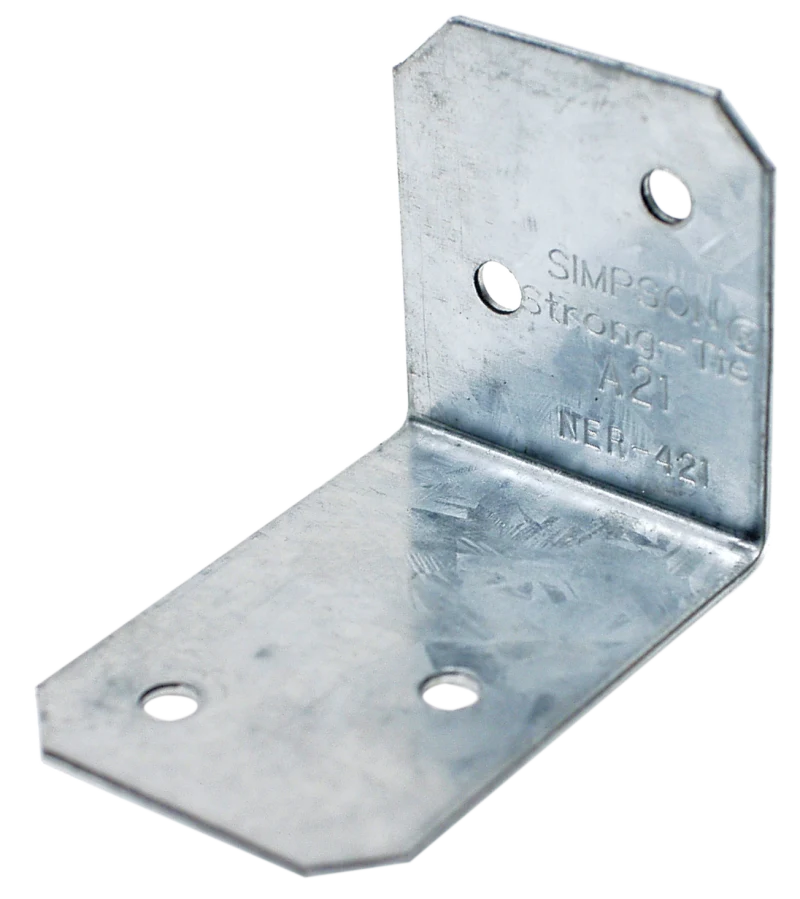 Simpson Strong-Tie A21 2 in. x 1-1/2 in. x 1-3/8 in. Galvanized Angle