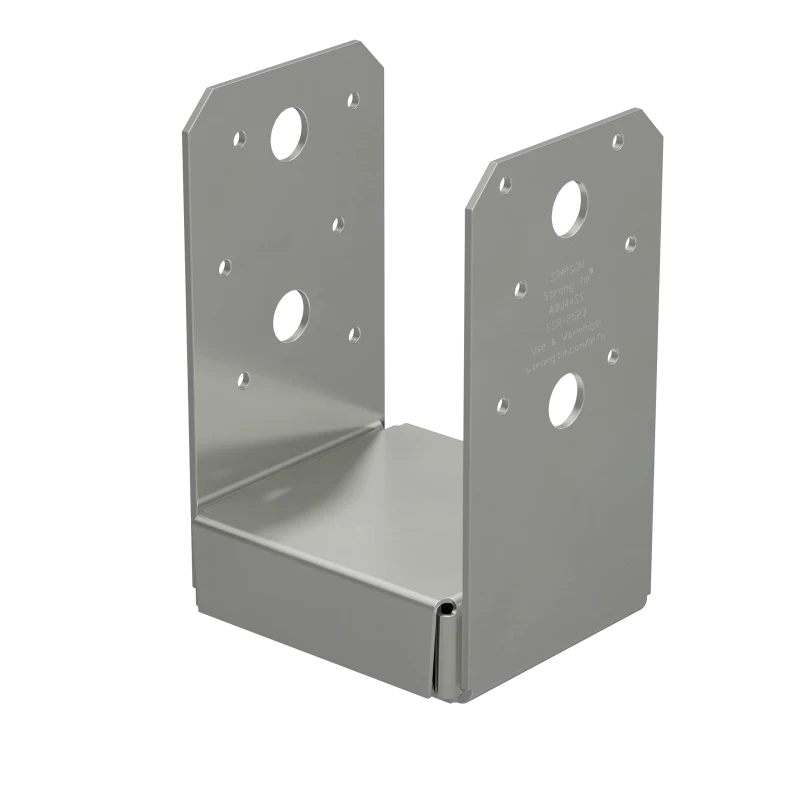 Simpson Strong-Tie ABU44SS ABU Stainless-Steel Adjustable Post Base for 4x4