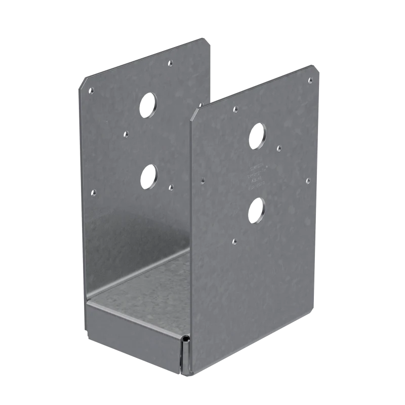 Simpson Strong-Tie ABU46Z ABU ZMAX® Galvanized Adjustable Standoff Post Base for 4x6