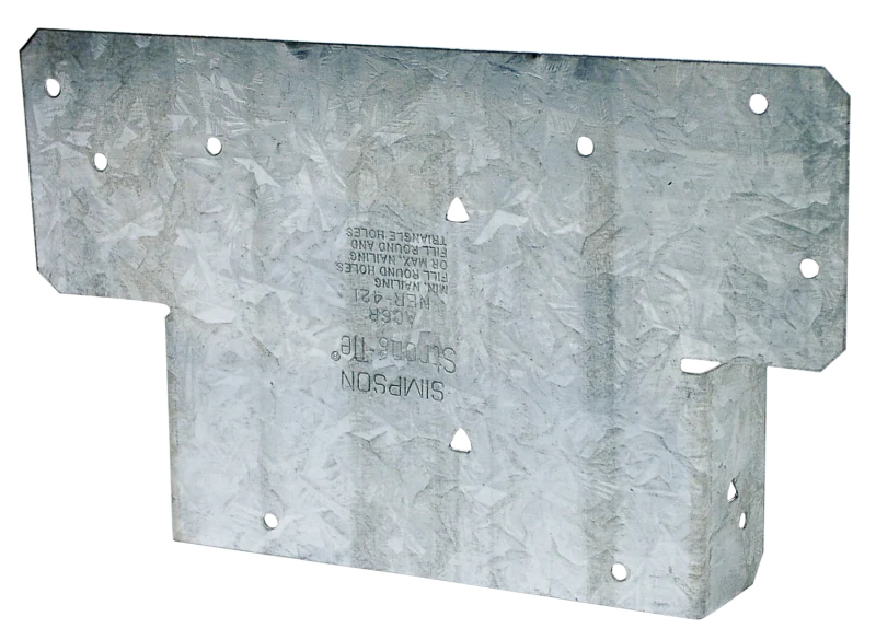 Simpson Strong-Tie AC6RZ AC ZMAX® Galvanized Adjustable Post Cap for 6x Rough