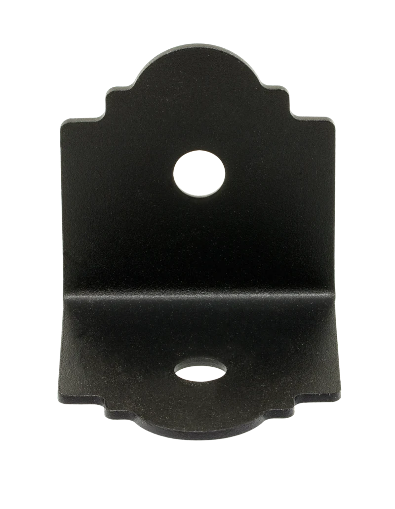 Simpson Strong-Tie APA4 Outdoor Accents® Mission Collection® ZMAX®, Black Powder-Coated 90° Angle for 4x