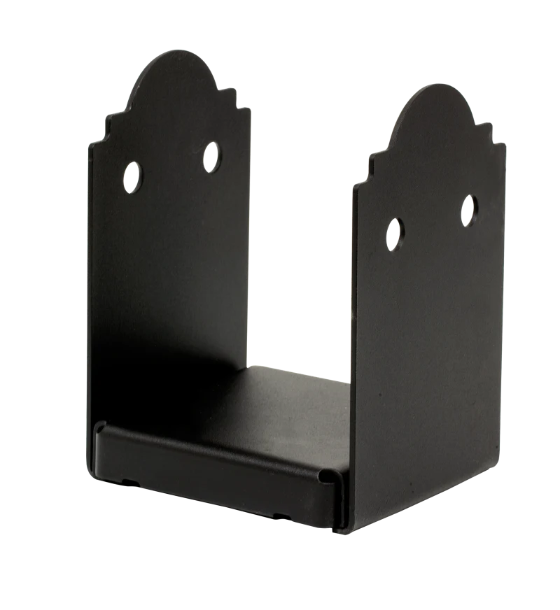 Simpson Strong-Tie APB66 Outdoor Accents® Mission Collection® ZMAX®, Black Powder-Coated Post Base for 6x6