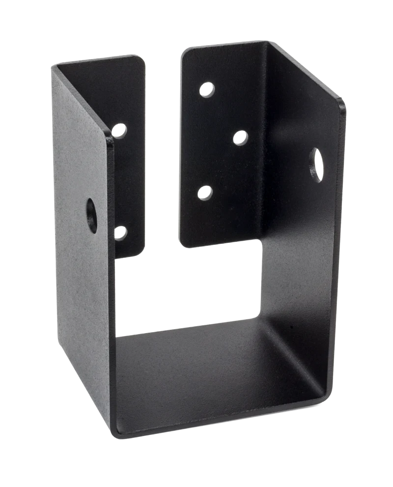 Simpson Strong-Tie APHH46R Outdoor Accents® APHH ZMAX®, Black Heavy Joist Hanger for 4x6 Rough