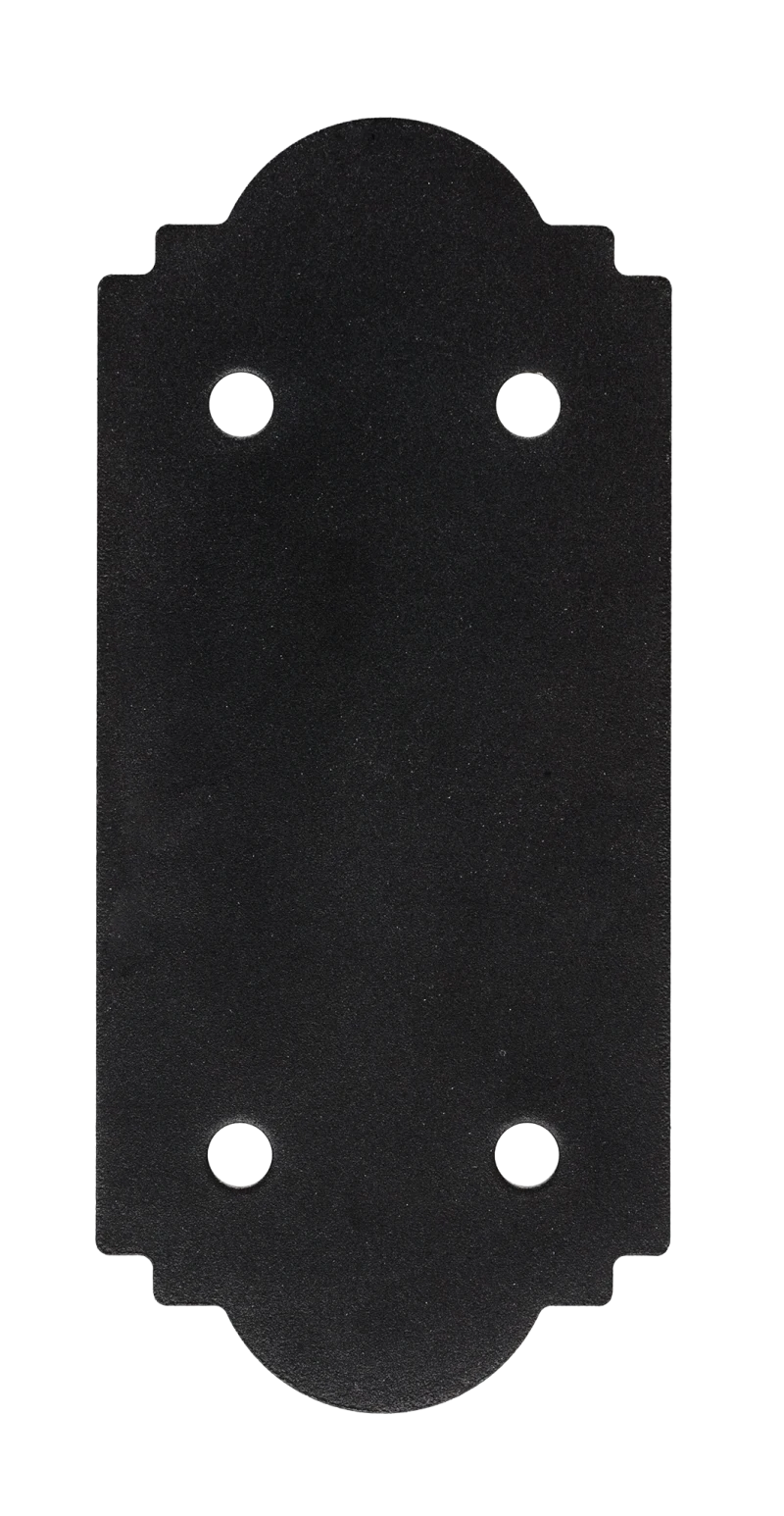 Simpson Strong-Tie APST612 Outdoor Accents® Mission Collection® ZMAX®, Black Powder-Coated Strap for 6x