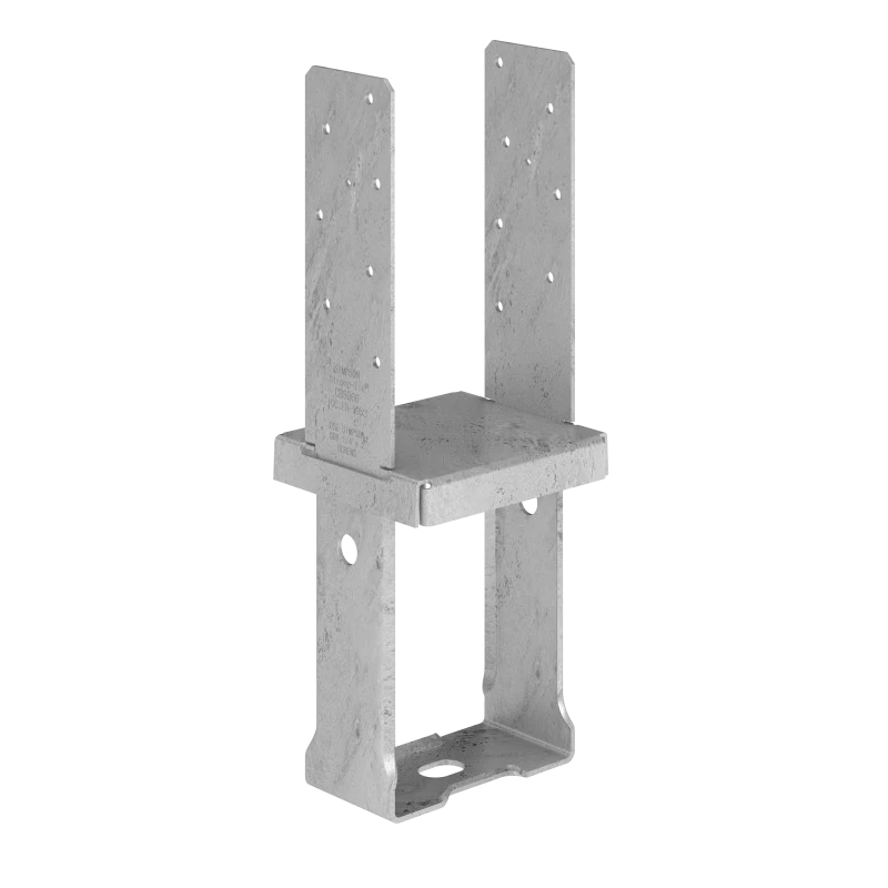 Simpson Strong-Tie CBSQ66-SDS2HDG CBSQ Hot-Dip Galvanized Standoff Column Base for 6x6 with SDS Screws (Pack of 6)
