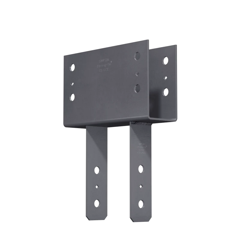 Simpson Strong-Tie CC3 1/4-6 CC Column Cap for 3-1/8 in. Beam, 6x Post