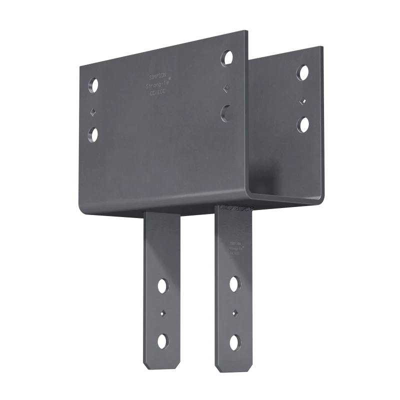 Simpson Strong-Tie CC5 1/4-6 CC Column Cap for 5-1/8 in. Beam, 6x Post