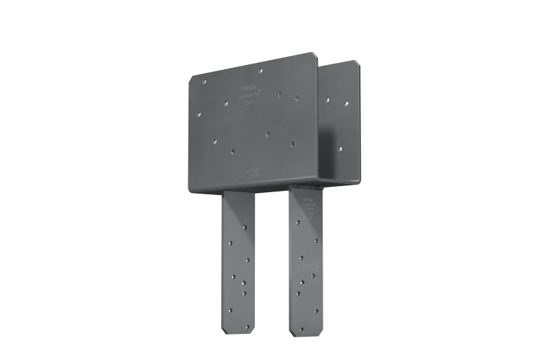 Simpson Strong-Tie CCQ3-6SDS2.5HDG CCQ™ HDG Column Cap for 3-1/8 in. Beam, 6x Post with Strong-Drive® SDS Screws