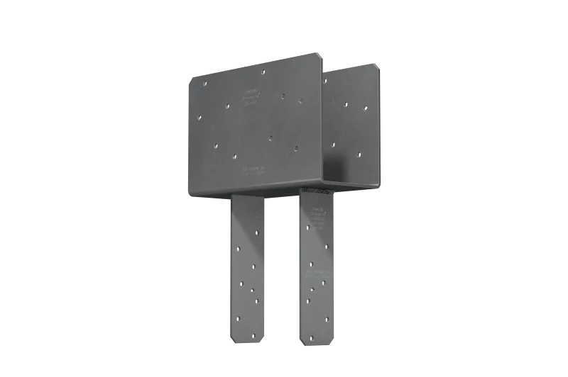 Simpson Strong-Tie CCQ4.62-5.50HDG CCQ™ HDG Column Cap for Triple-2x Beam, 6x Post with Strong-Drive® SDS Screws