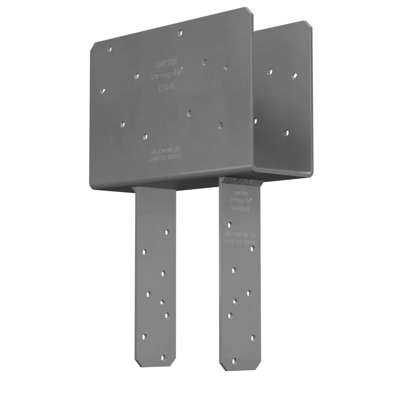 Simpson Strong-Tie CCQ46SDS2.5-R CCQ™ Column Cap for 4x Beam, 6x Post with Strong-Drive® SDS Screws