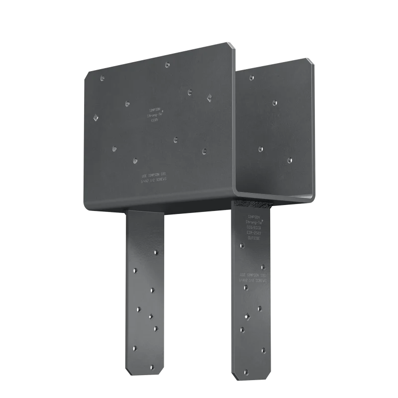 Simpson Strong-Tie CCQ5-8SDS2.5 CCQ™ Column Cap for 5-1/8 in. Beam, 8x Post with Strong-Drive® SDS Screws