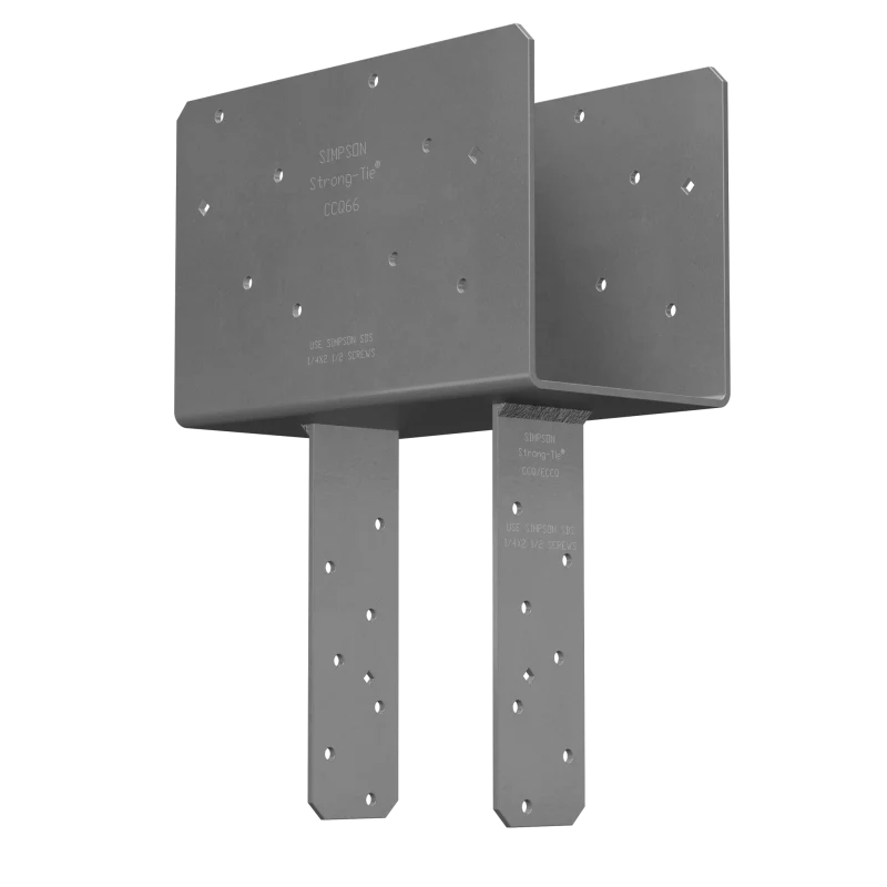 Simpson Strong-Tie CCQ66SDS2.5-R CCQ™ Column Cap for 6x Beam, 6x Post with Strong-Drive® SDS Screws