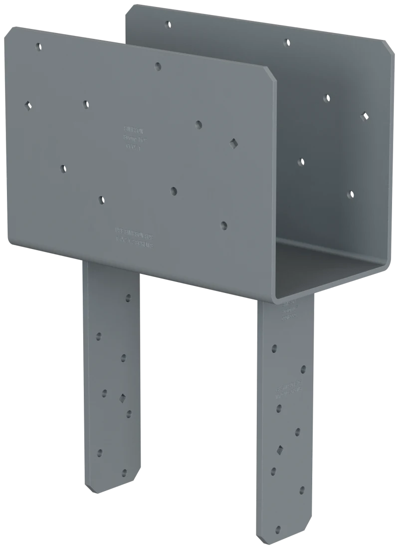 Simpson Strong-Tie CCQ7.1-7.1SDS2.5 CCQ™ Column Cap for 7 in. Beam, 7 in. Post with Strong-Drive® SDS Screws