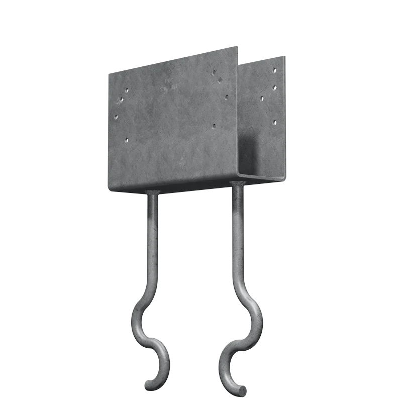 Simpson Strong-Tie CCQM3.62-SDSHDG CCQM® Hot-Dip Galvanized Column Cap for 3-5/8 in. Beam, with Strong-Drive® SDS Screws