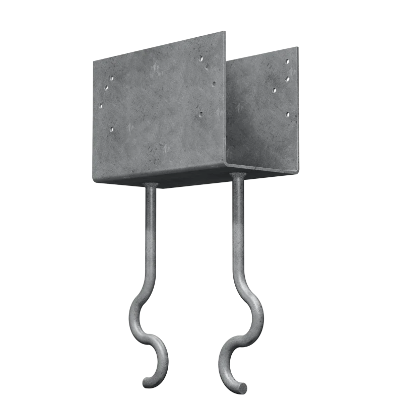 Simpson Strong-Tie CCQM5.50-SDS CCQM® Column Cap for 5-1/2 in. Beam, with Strong-Drive® SDS Screws