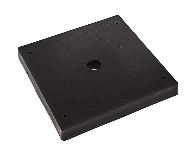 Simpson Strong-Tie CPS10 CPS Composite Plastic Standoff for 10x10