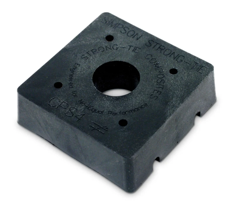 Simpson Strong-Tie CPS4-R CPS Composite Plastic Standoff for 4x4