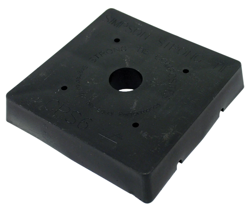 Simpson Strong-Tie CPS6 CPS Composite Plastic Standoff for 6x6