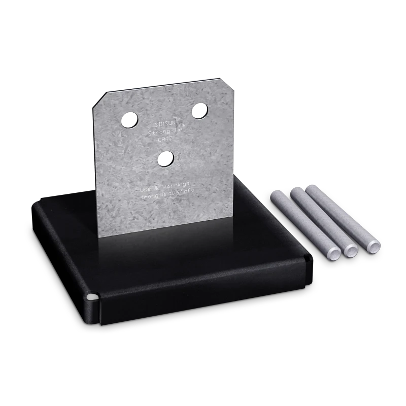 Simpson Strong-Tie CPT88Z CPTZ™ ZMAX® Galvanized Concealed Post Base for 8x8