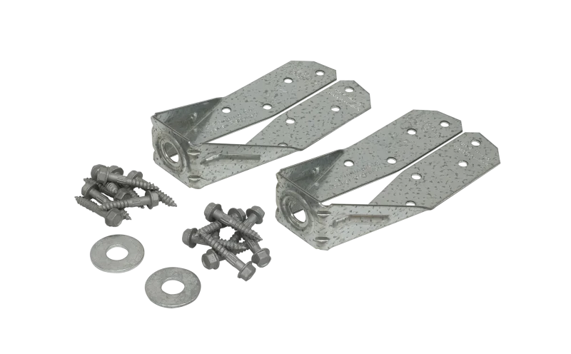 Simpson Strong-Tie DTT2Z-R2 DTT2Z® ZMAX® Galvanized Deck Tension Tie for 2x with 1-1/2 in. SDS Screws (2-Qty) (Pack of 720)