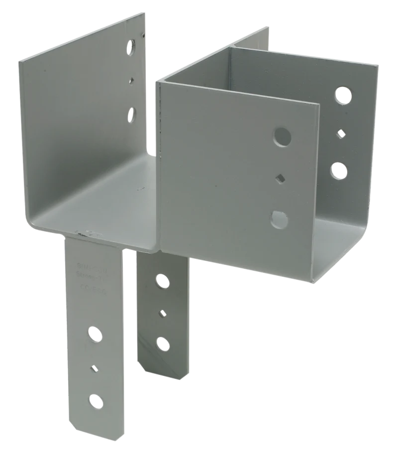 Simpson Strong-Tie ECCLL666 ECCLL L-Shape End Column Cap for 6x Beams, 6x Post, Skewed Left