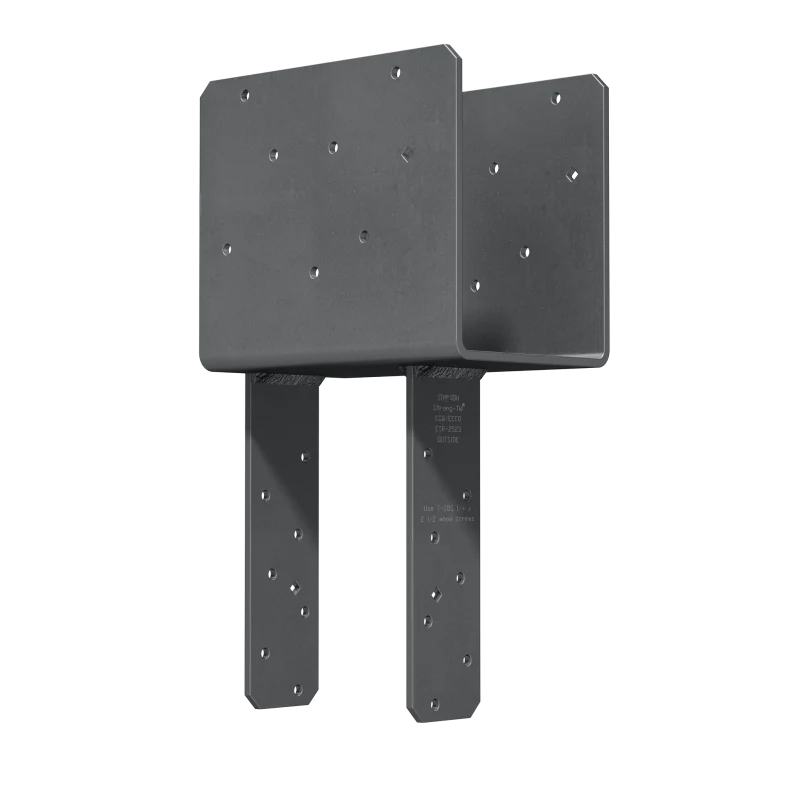 Simpson Strong-Tie ECCQ5-6SDS2.5 ECCQ™ End Column Cap for 5-1/8 in. Beam, 6x Post, with Strong-Drive® SDS Screws