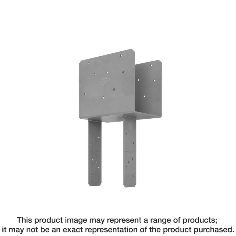 Simpson Strong-Tie ECCQ66-SDS2.5HDG ECCQ™ HDG End Column Cap for 6x Beam, 6x Post, with Strong-Drive® SDS Screws