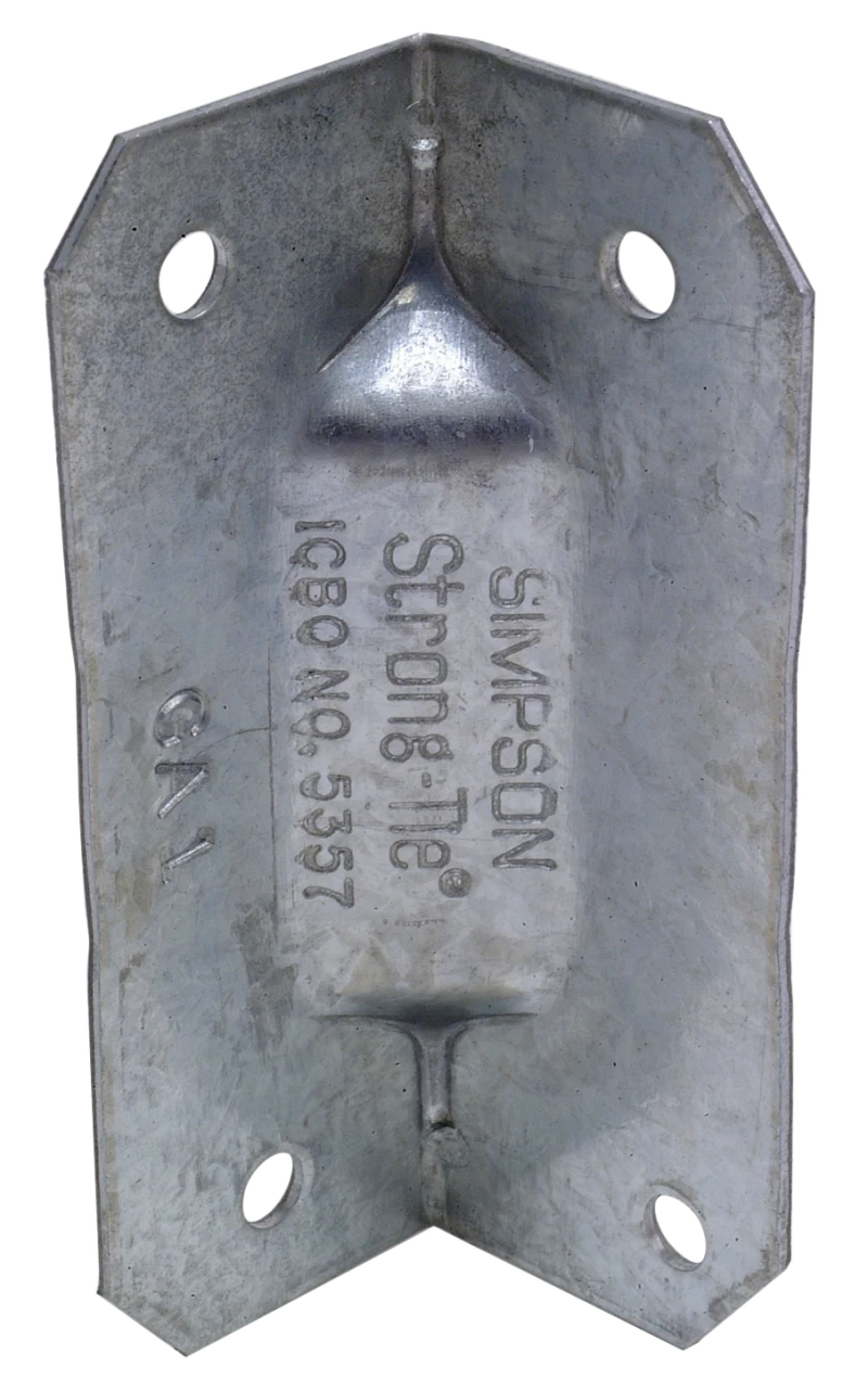 Simpson Strong-Tie GA1 GA 2-3/4 in. 18-Gauge Galvanized Gusset Angle