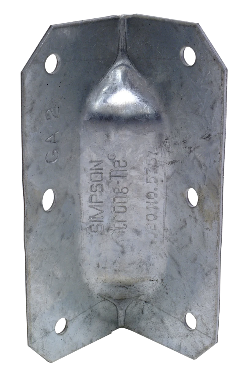 Simpson Strong-Tie GA2 GA 3-1/4 in. 18-Gauge Galvanized Gusset Angle