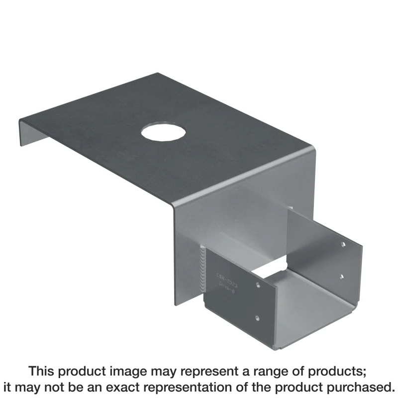 Simpson Strong-Tie GH48-6 GH Top-Flange Hanger for 4x8 Girder, 6-in. Foundation Wall