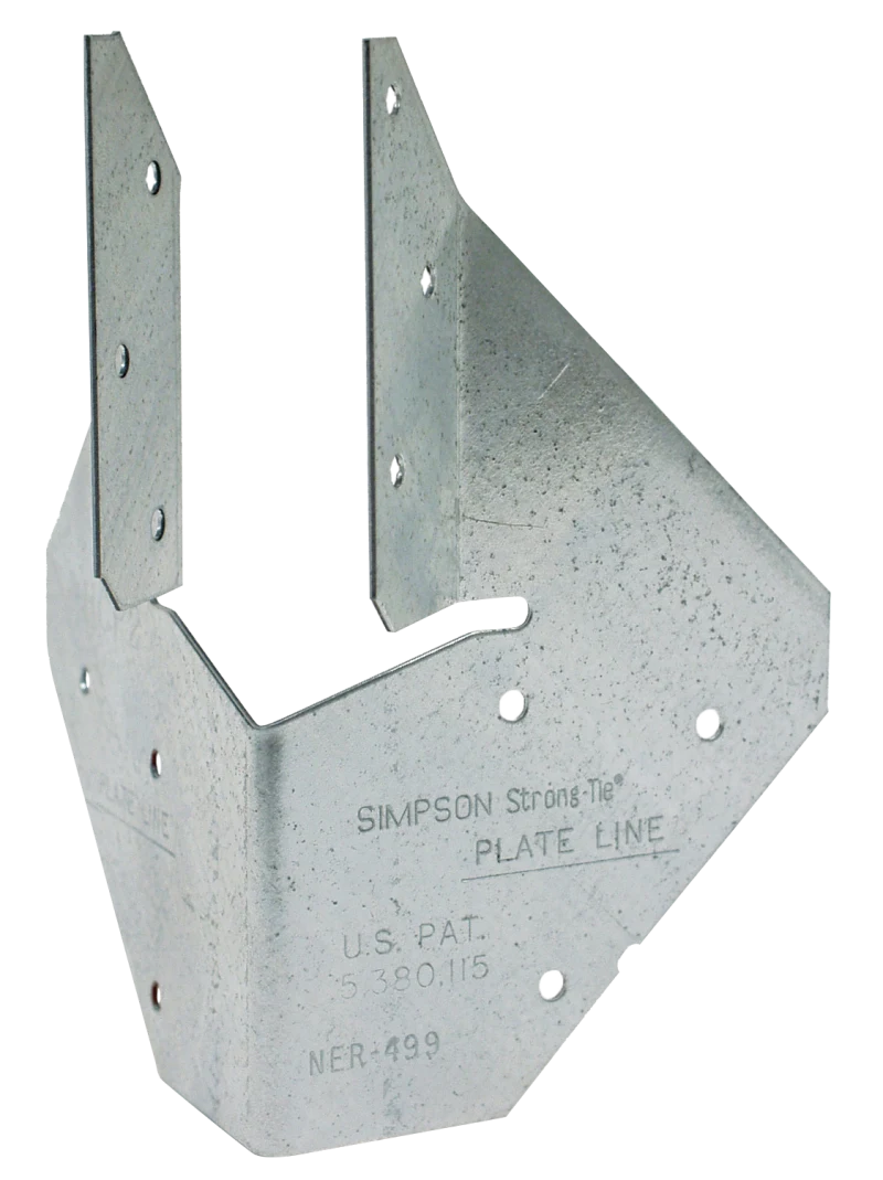 Simpson Strong-Tie HCP1.81 HCP 18-Gauge Galvanized Hip Corner Plate for 1-3/4 in. Engineered Wood